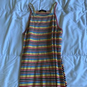breathable rainbow dress, perfect for summer time